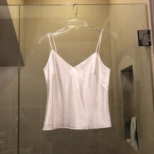 Ivory Silk Tank
